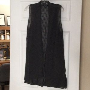 EileenFisher long sweater vest